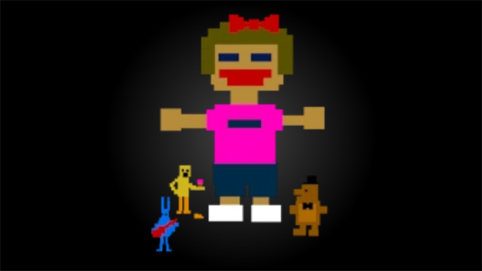 Toy girl in FNAF 4