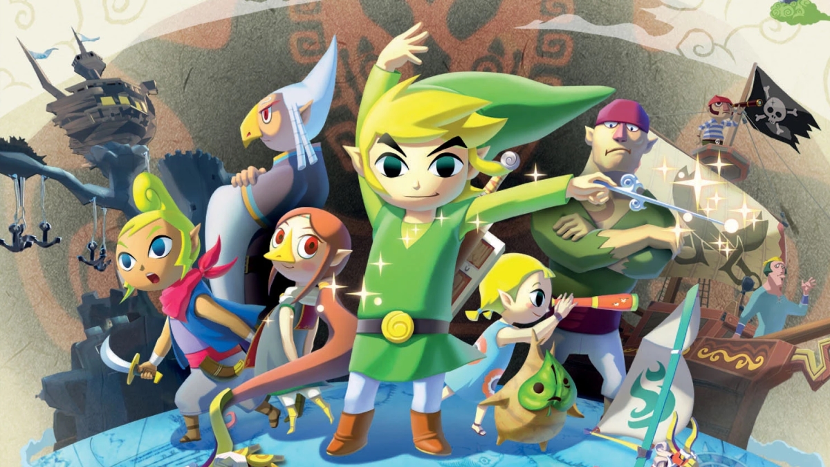 wind waker hd key art