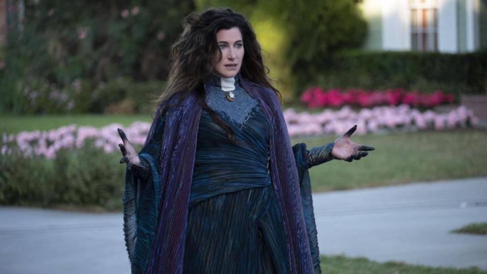 Kathryn Hahn as Agatha Harkness in WandaVision.