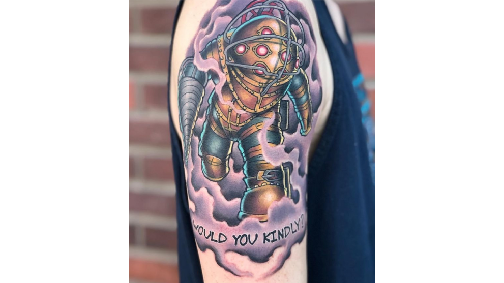 Big Daddy BioShock Tattoo