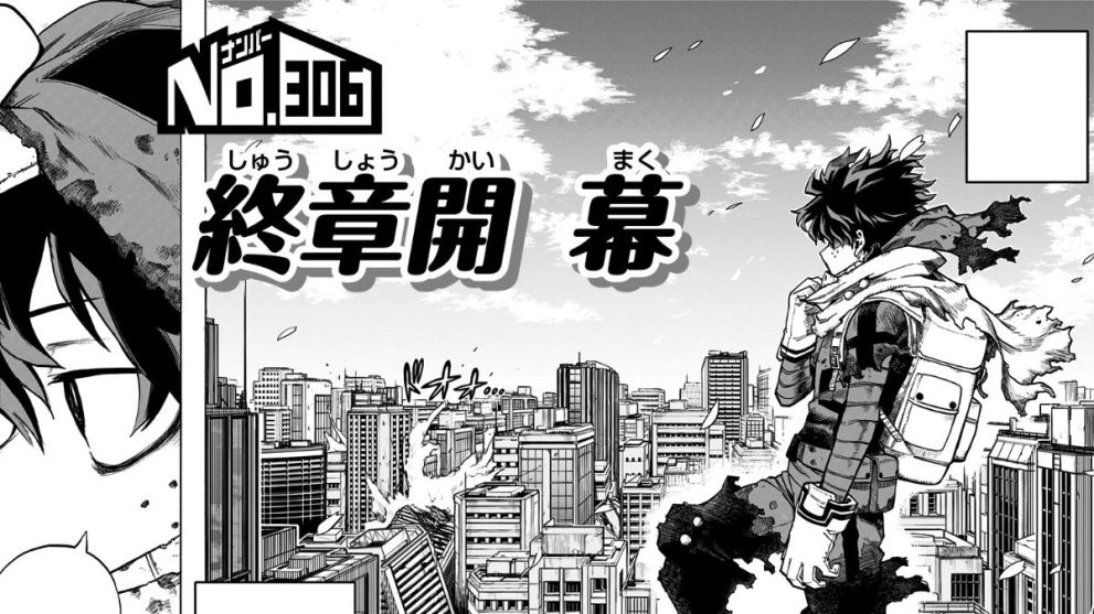 Deku leaving UA in the My Hero Academia manga