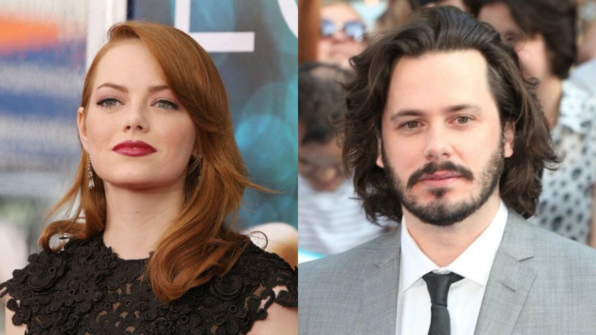 Emma Stone and Edgar Wright