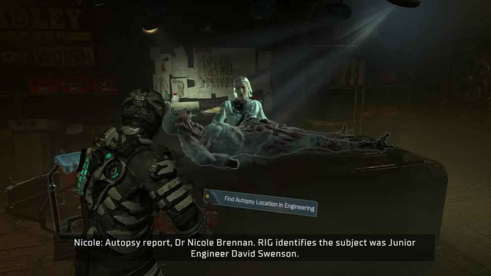 Final Regeneration side mission in Dead Space remake