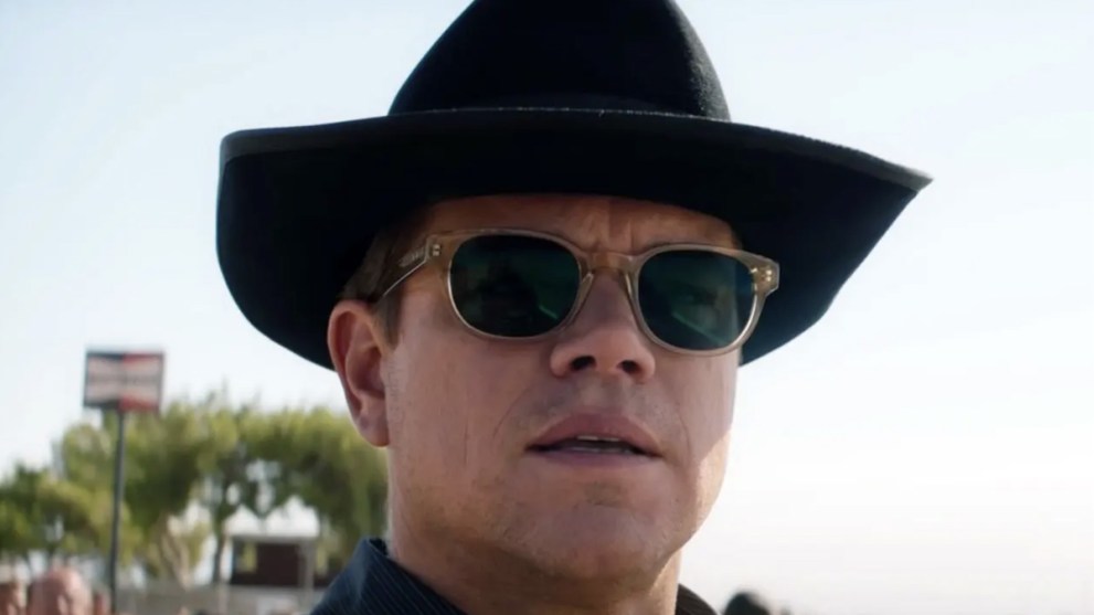 Matt Damon as Carroll Shelby in Ford v Ferrari