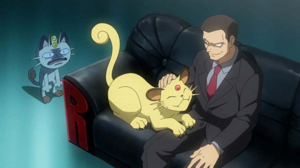 Giovanni in the Pokemon anime