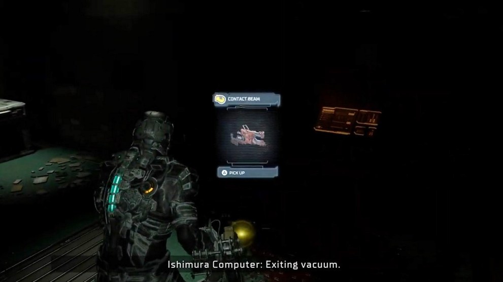 Contact Beam Dead Space Remake