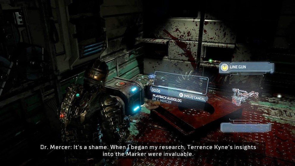 Line Gun Dead Space Remake