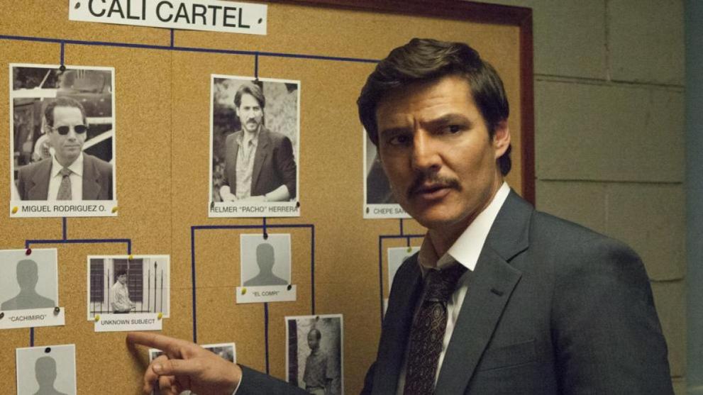 Pedro Pascal as Javier Peña in Narcos.