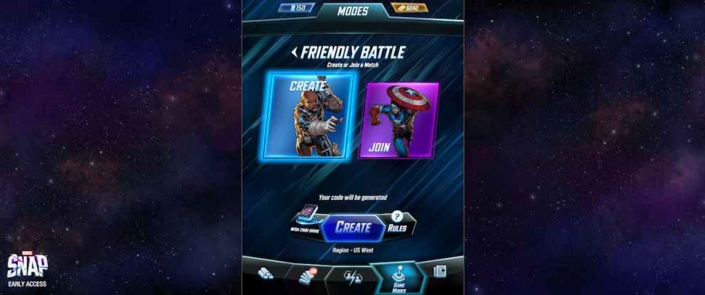 battle mode in marvel snap