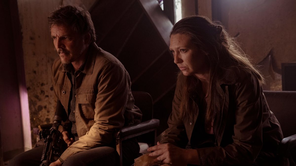 Joel and Tess in HBO's The Last of Us