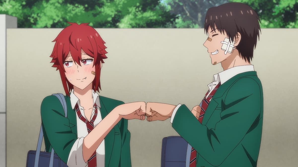 Tomo Aizawa & Junichiro Kubota in Tomo-chan Is a Girl!