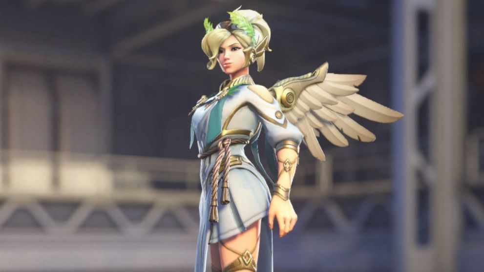 Mercy's Winged Victory skin in Overwatch 2