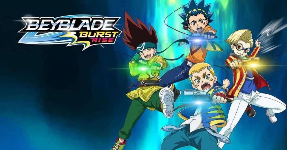 Beyblade Burst Rise promotional artwork