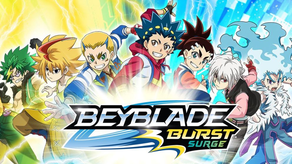 Beyblade Burst Surge promotional artwork