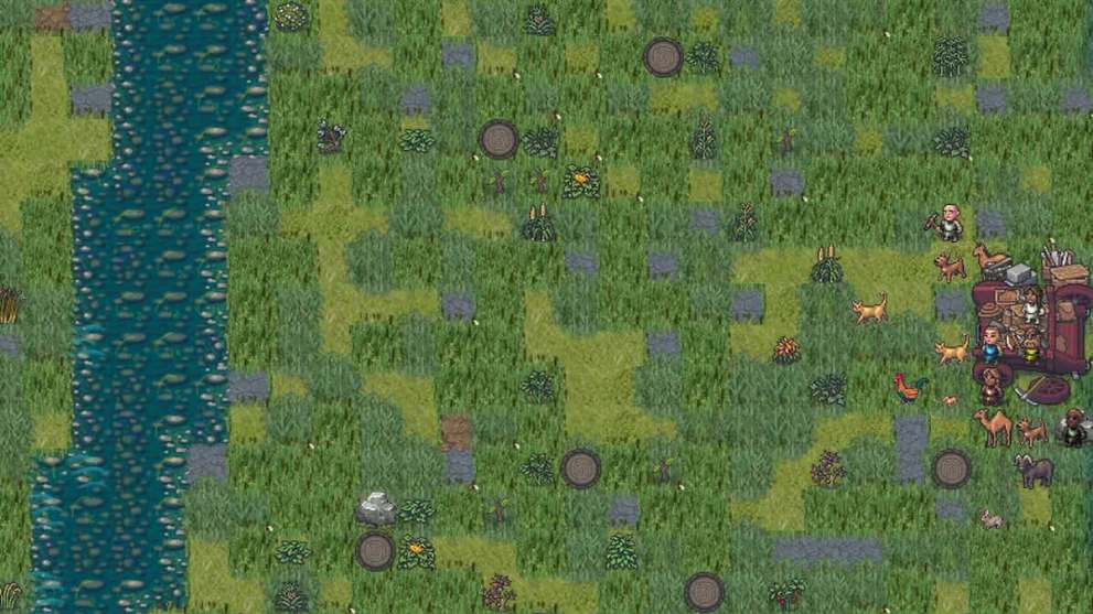 Detailed Landscapes mod for Dwarf Fortress