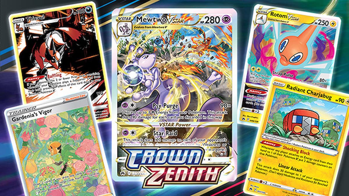 Pokemon TCG: Crown Zenith promotional art.