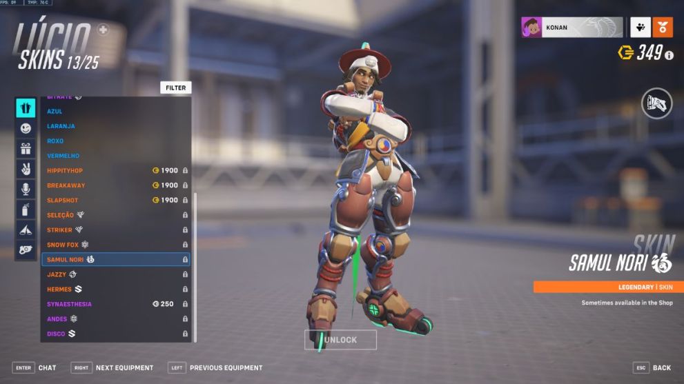 Lucio's Samul Nori skin in Overwatch 2