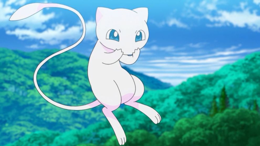 Mew in the Pokemon anime