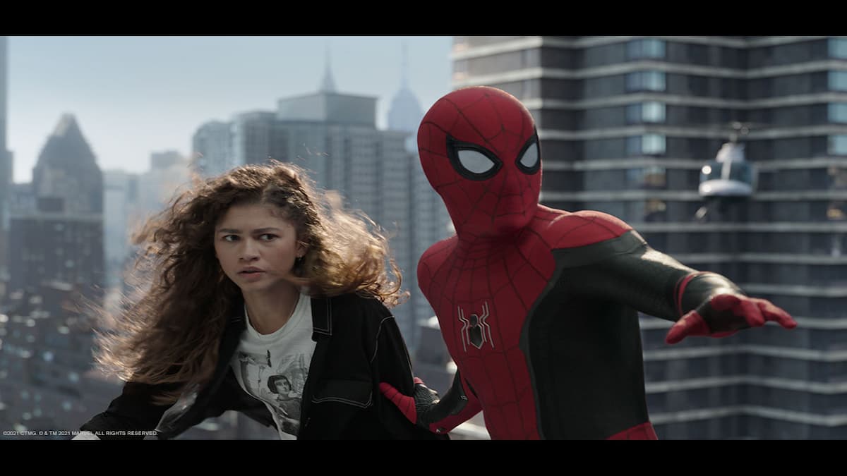 zendaya and tom holland in spider-man no way home