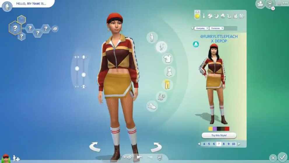 Simmers want to create and save their own Styled Looks in TS5