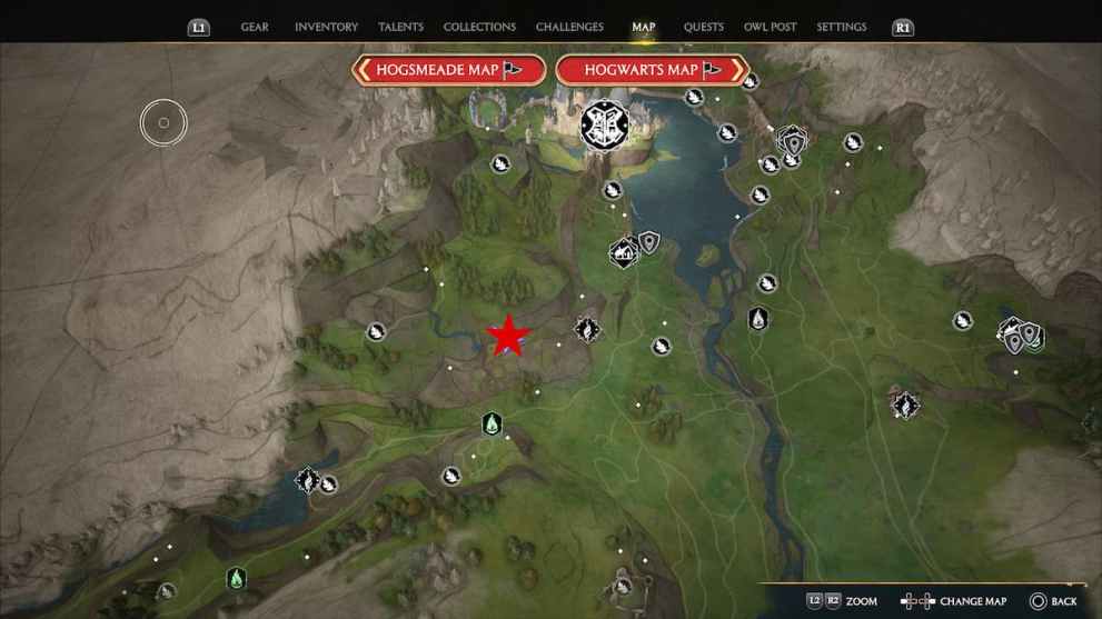 Hogwarts Valley Landing Platform Location Hogwarts Legacy