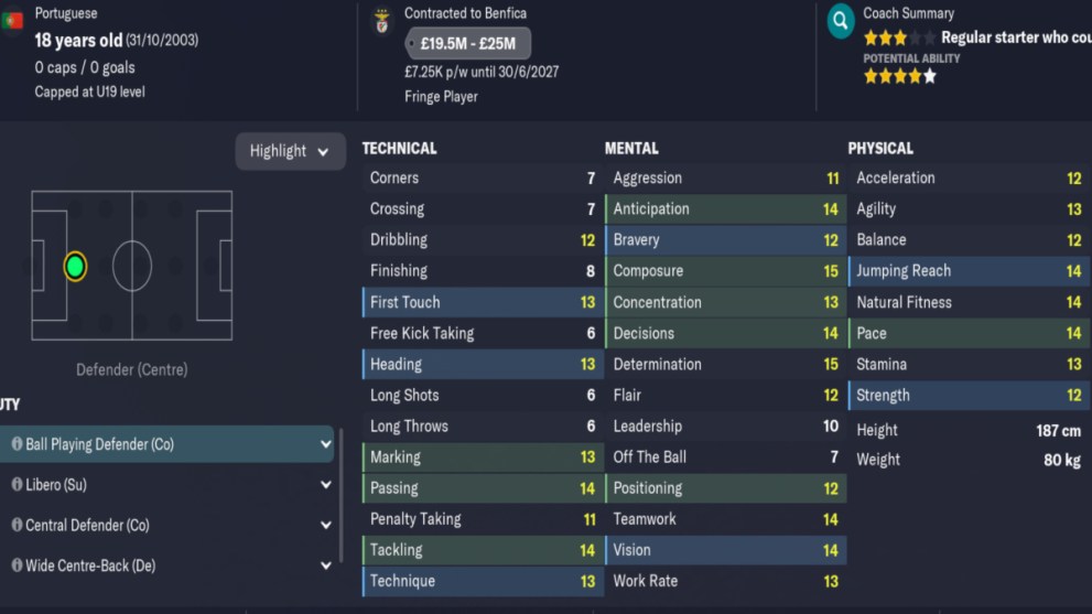 Top 10 Best Wonderkids on Football Manager 23