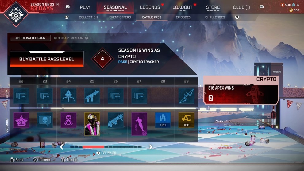 Season 16 Battle Pass Page 4