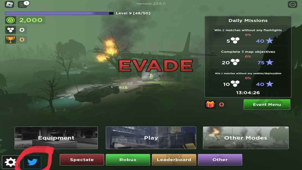 Evade codes