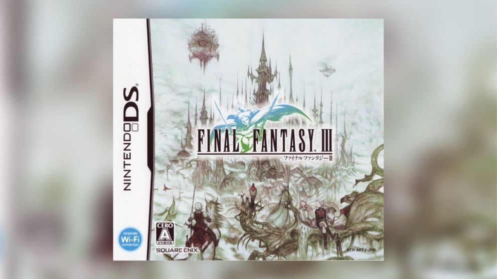 Final Fantasy III Cover Art