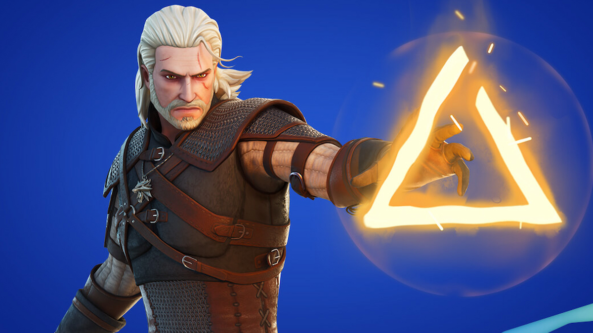 Fortnite 100 Percent Needs to Add This Bubbly Geralt Moment as an Emote