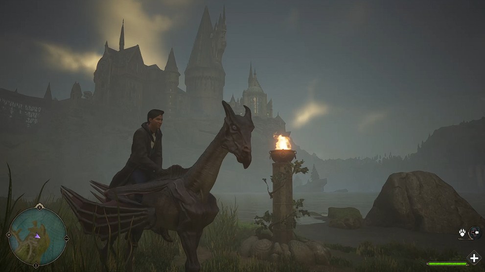 Hogwarts Legacy thestral mount.