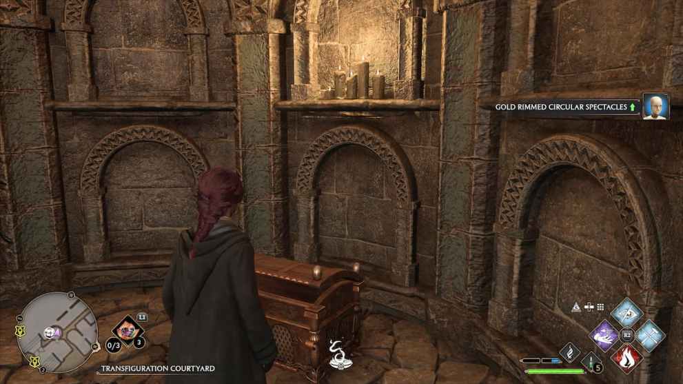 how to do the Central Hall door puzzle in Hogwarts Legacy