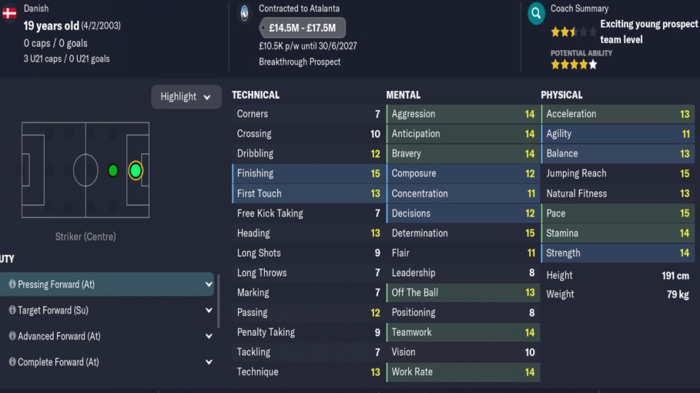 Top 10 Best Wonderkids on Football Manager 23