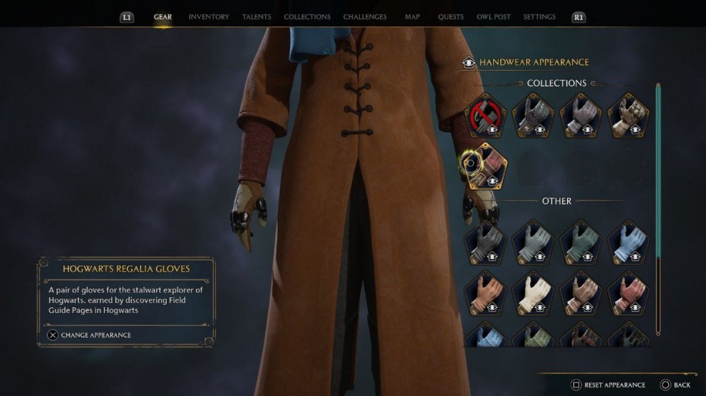 Hogwarts Legacy Gear