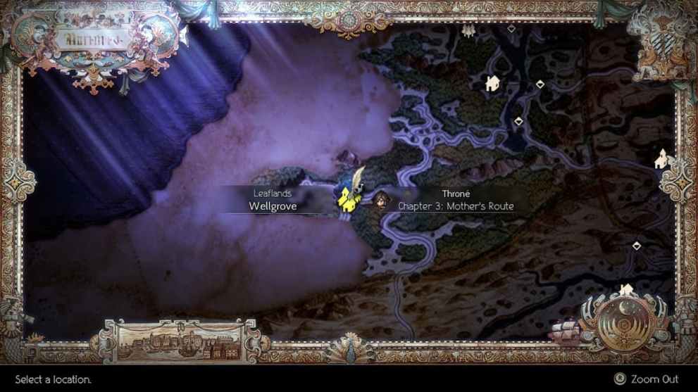 dancer secondary job location in octopath traveler 2