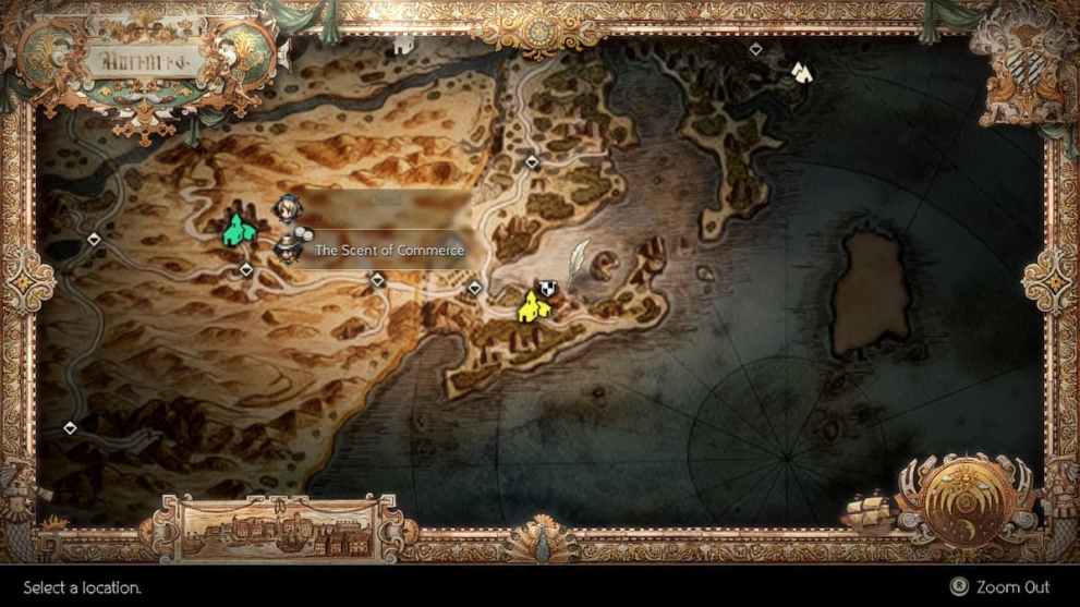 apothecary secondary job location in octopath traveler ii