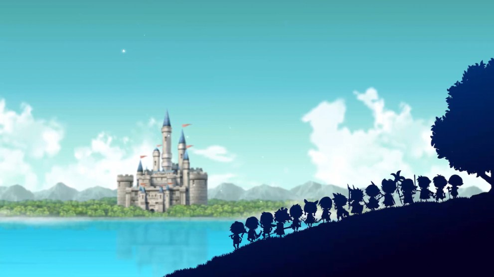 Theatrhythm Final Bar Line pays homage to Final Fantasy 1. 