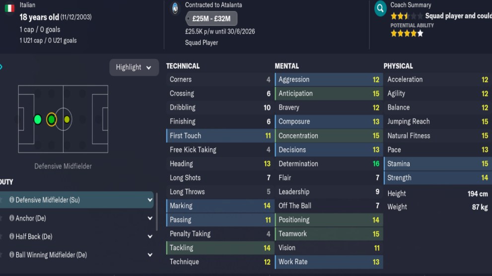 Top 10 Best Wonderkids on Football Manager 23