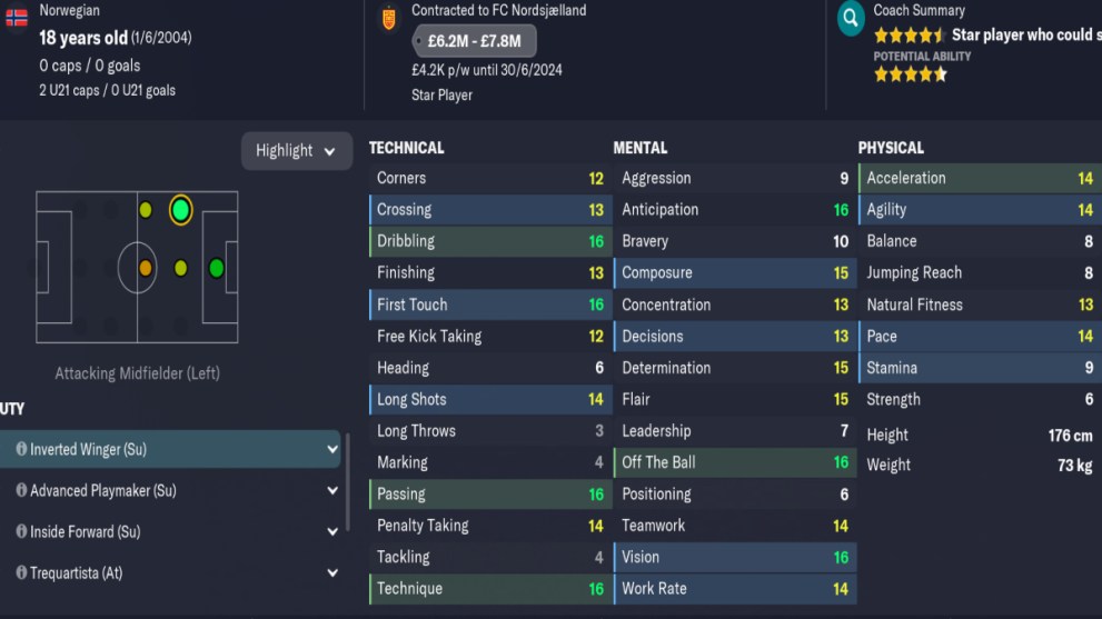 Top 10 Best Wonderkids on Football Manager 23