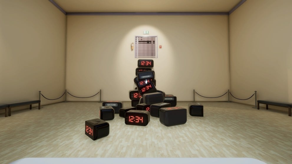 Climbable Alarm Clock Pile