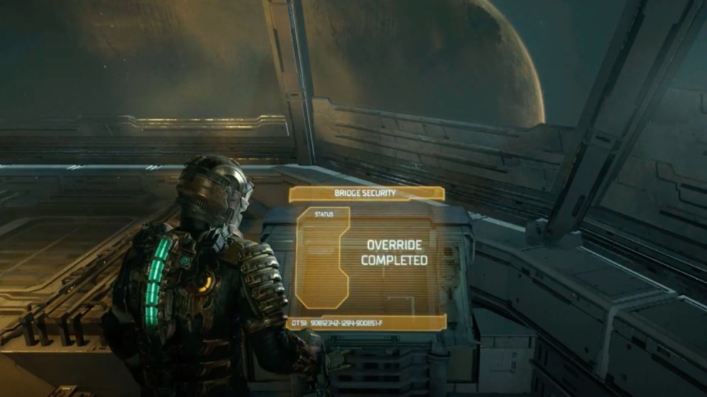 Dead Space Remake Master Override Mission Complete