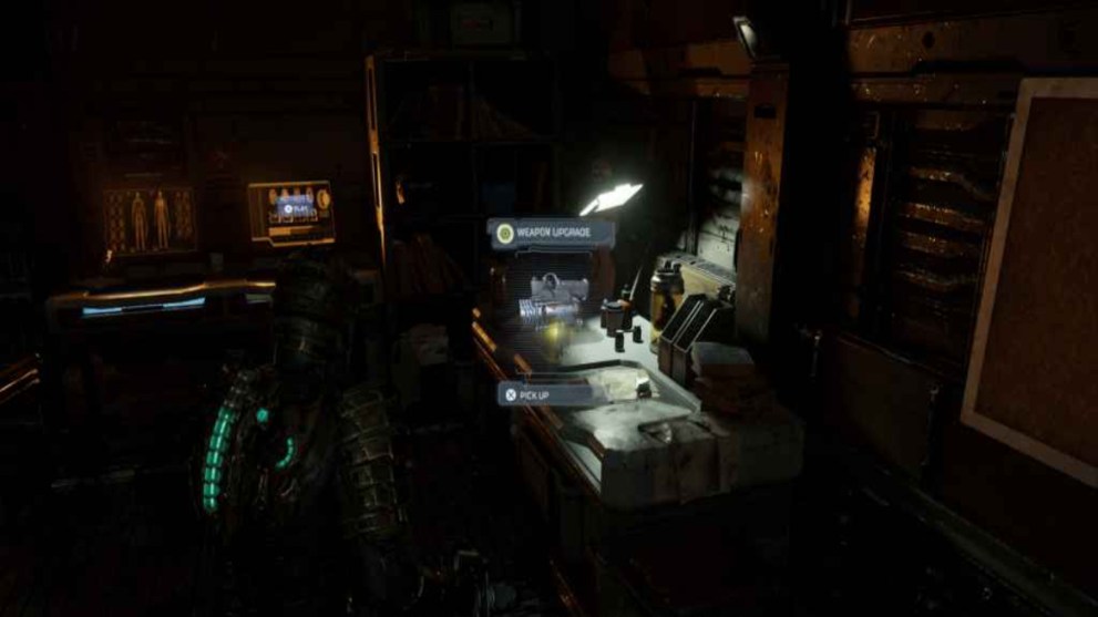 Dead Space Remake force gun upgrade location.