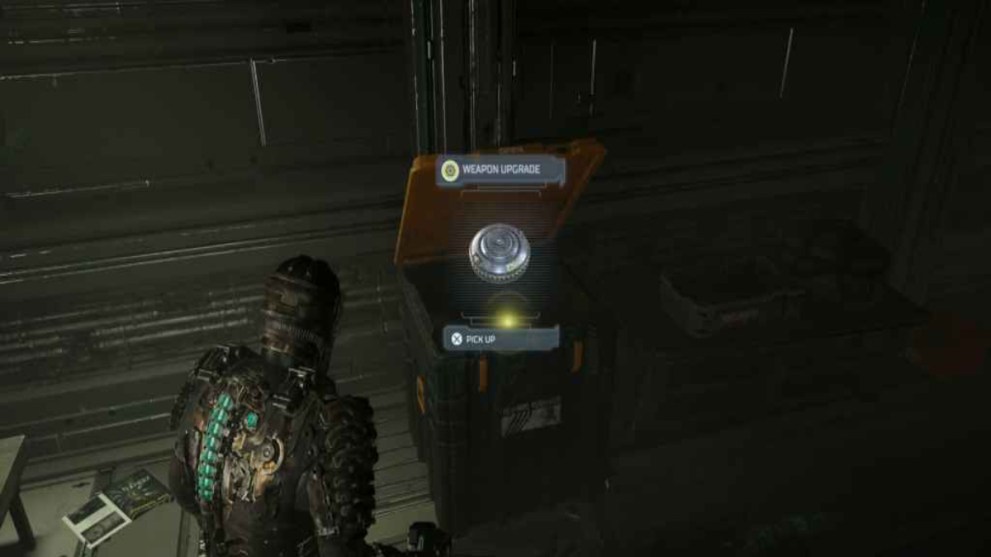 Dead Space Remake line gun upgrade location.