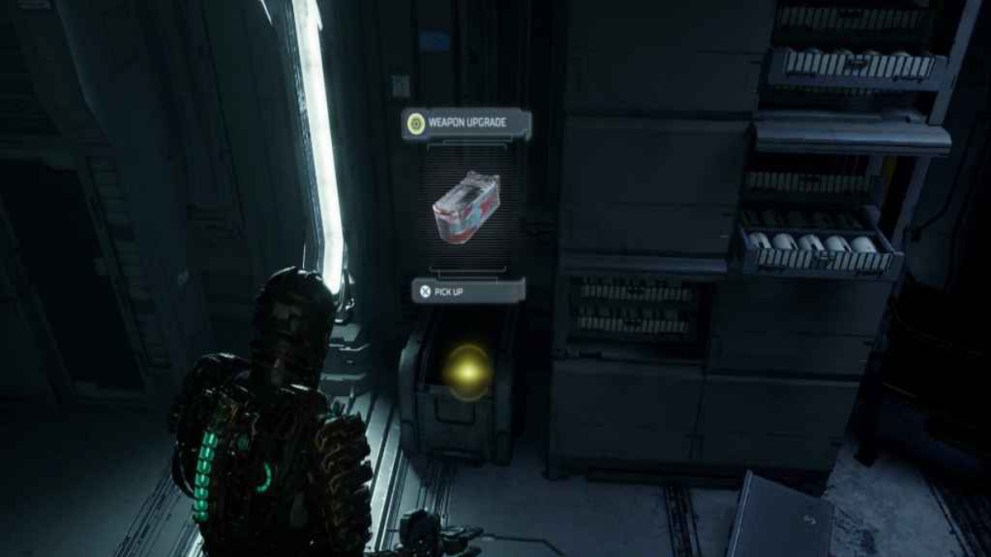 Dead Space Remake line gun upgrade location.