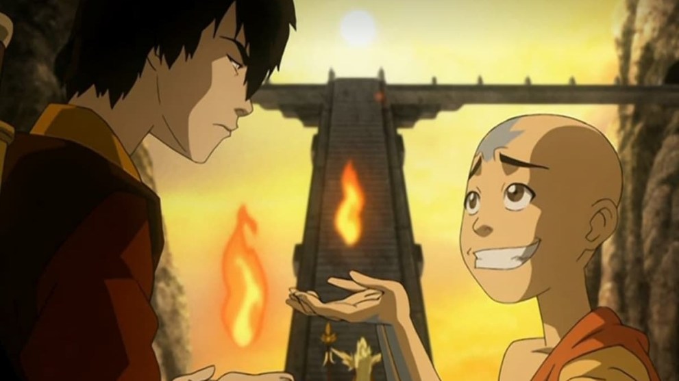 Aang and Zuko