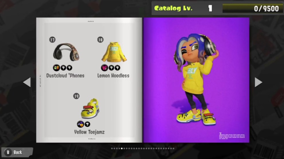 splatoon 3 fresh season 2023 catalog