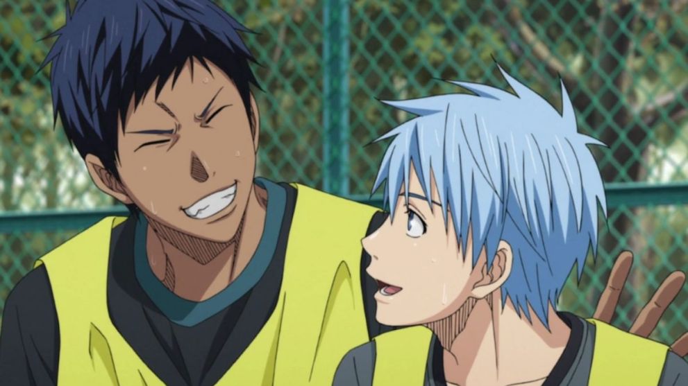 Aomine and Kuroko from Kuroko No Basket