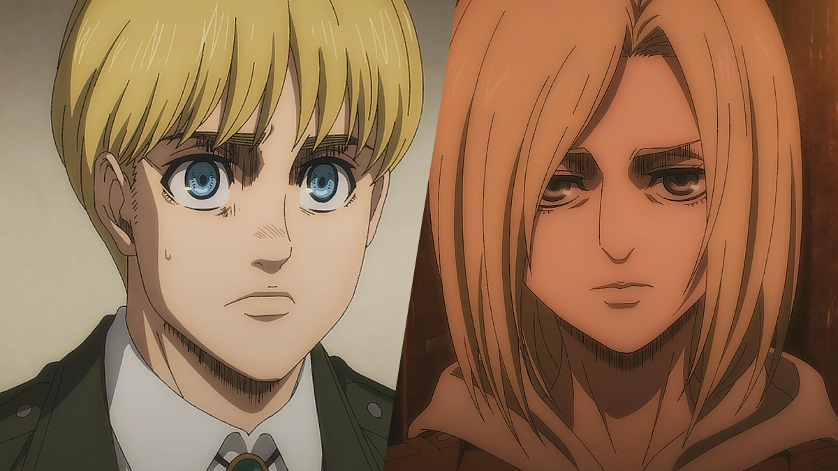 Attack on Titan Armin and Annie.