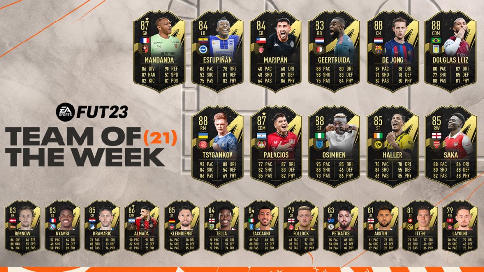 FIFA 23 FUT TOTW 21