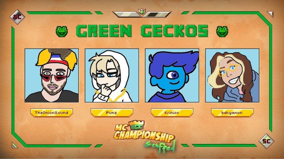 MC Championship Green Geckos Team